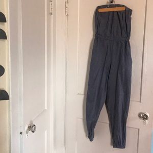 American Apparel chambray jumpsuit